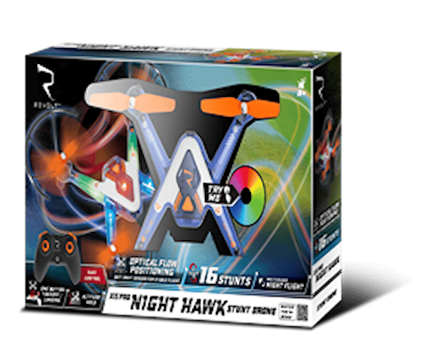 Produktbilde 5 for REVOR/C X15PRO Night Hawk Stunt Drone 22 cm Blå