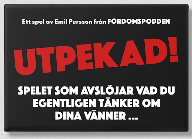 Utpekad! Spelet som avslöjar vad du egentligen tänker om dina vänner (SE)