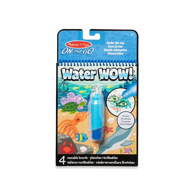 Water WOW! Water-Reveal Målarbok Under Ytan Spin Master