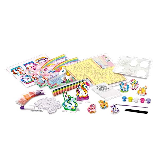 Produktbild 2 för Stort pysselset Enhörningar - My Magical Unicorns 4M