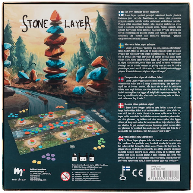 Produktbild 3 för Stone Layer Peliko (SV/FI/NO)