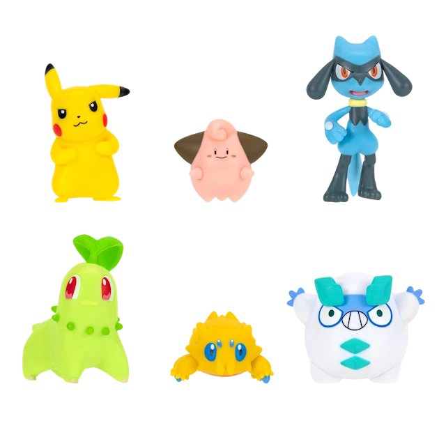 BATTLE FIGURE 6 PK POKÉMON