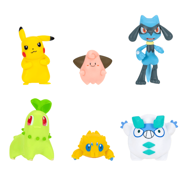 Produktbild 1 för Figurer 6-pack Pokémon