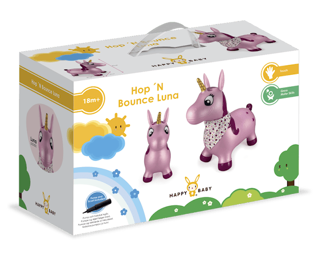 Tuotekuva 4 - Happy Baby Hop 'N Bounce -hyppyeläin Luna
