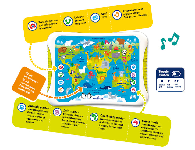 Tuotekuva 3 - Discovery Atlas (SE/NO/DK) lasten hitit