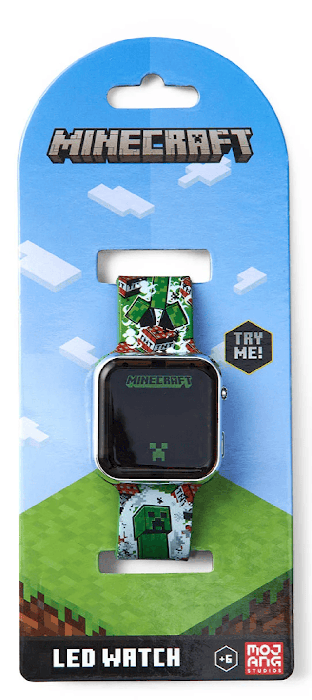 Produktbild 2 för LED-Klocka Minecraft Accutime