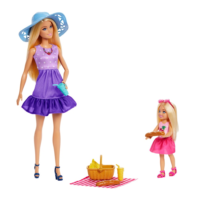 Produktbilde 1 for Barbie Malibu & Chelsea Modedockor