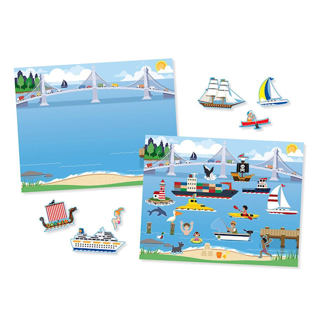 Tuotekuva 2 - Reusable Sticker Pad Vehicles Melissa & Doug