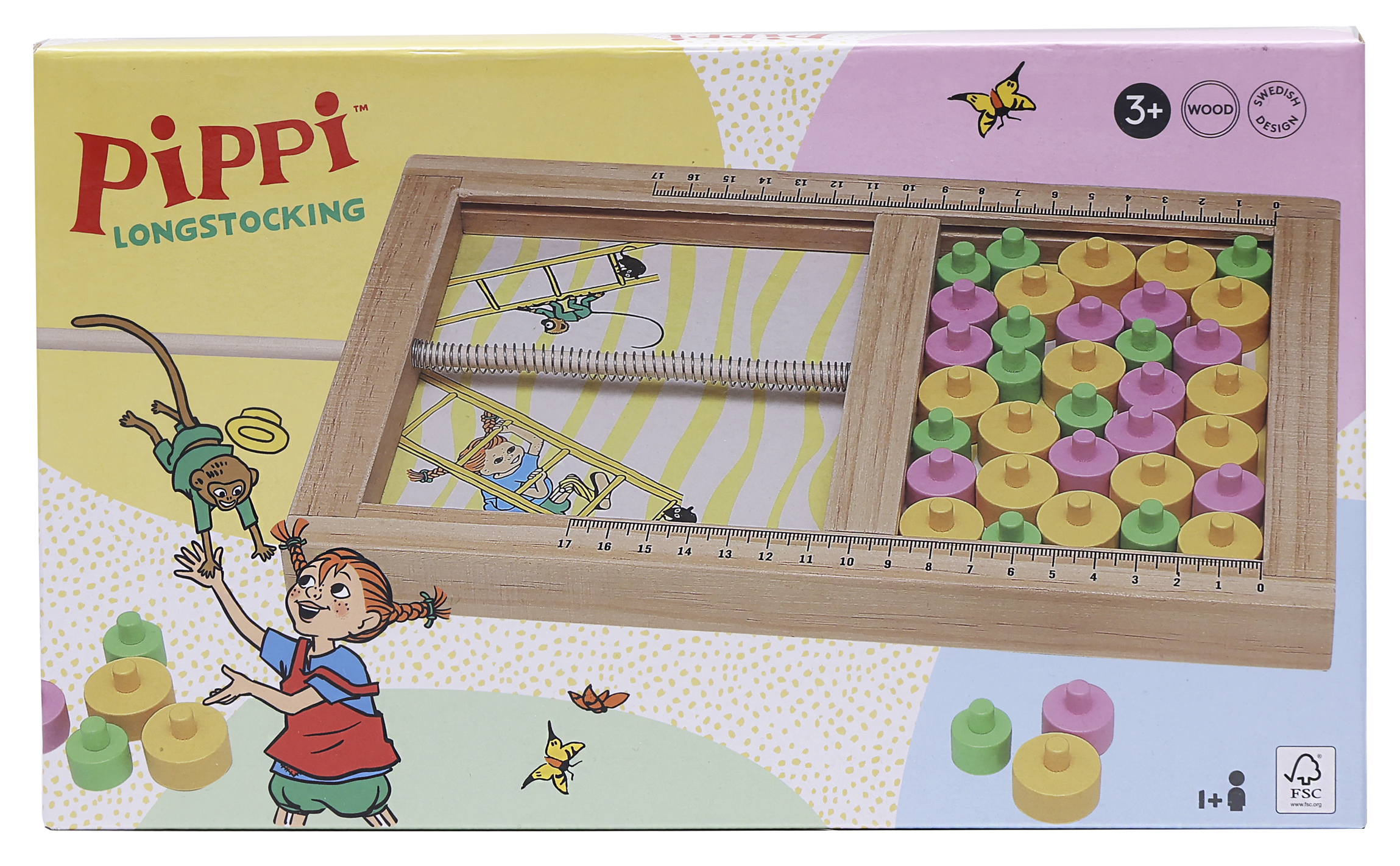 Pippi Pangplock Barnspel Micki