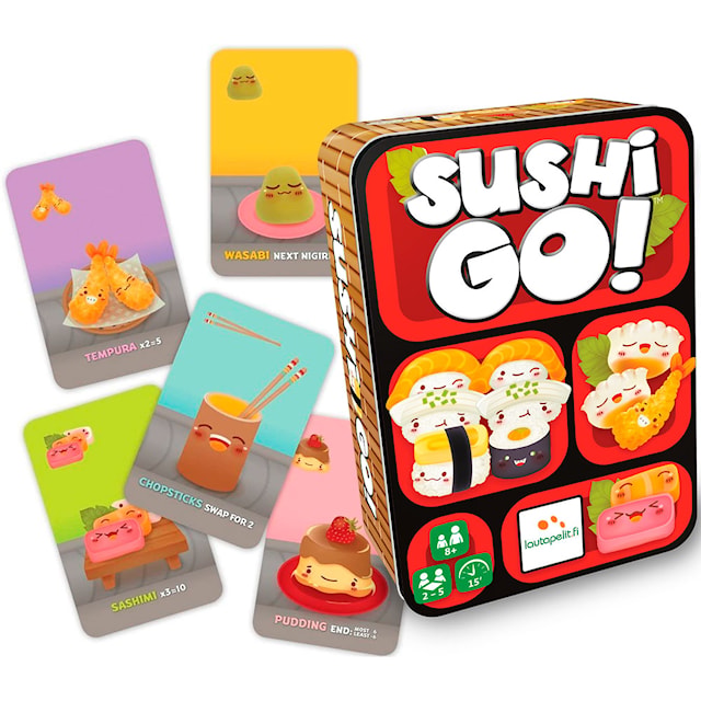 Tuotekuva 2 - Sushi GO! -korttipeli (FI, SE, DK, NO)