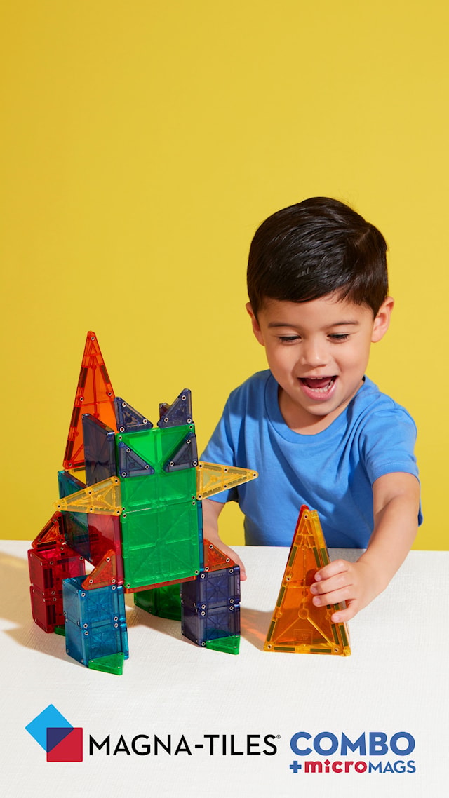 Produktbild 4 för MicroMAGS Combo 46 pcs Magna-Tiles