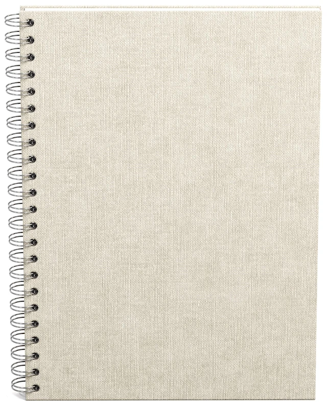 Muistikirja A4 Viivattu Linen 90 Sivua Bigso Box of Sweden