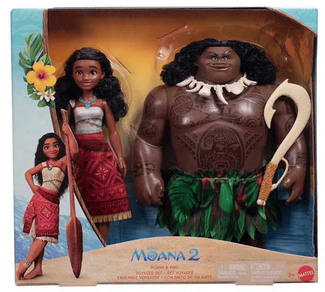 Tuotekuva 2 - Disney Moana 2 -nuket Moana ja Maui