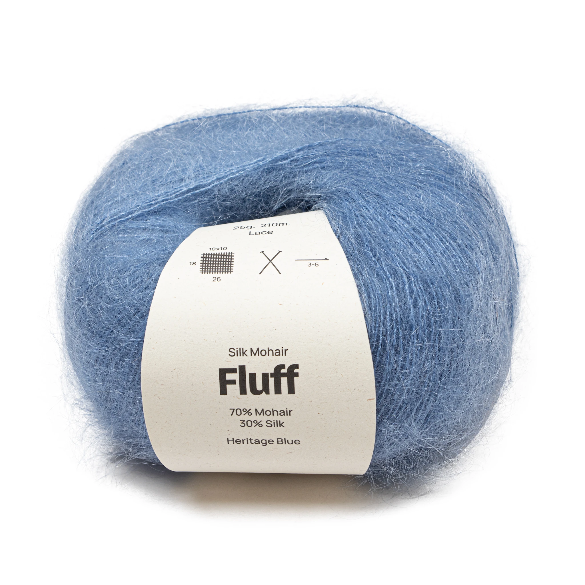Tuotekuva ille Silkki -Mohair Fluff 25 gr Adlibris