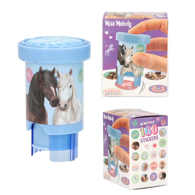 Klistermärkesstämpel Miss Melody