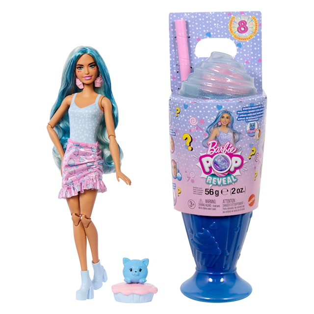 Tuotekuva 1 - Barbie Pop Reveal Herkkusarja Sininen