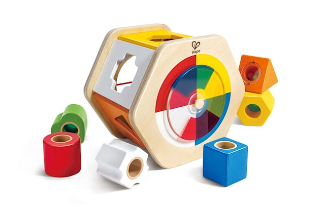 Produktbild 1 för Hape Färgglad Plocklåda
