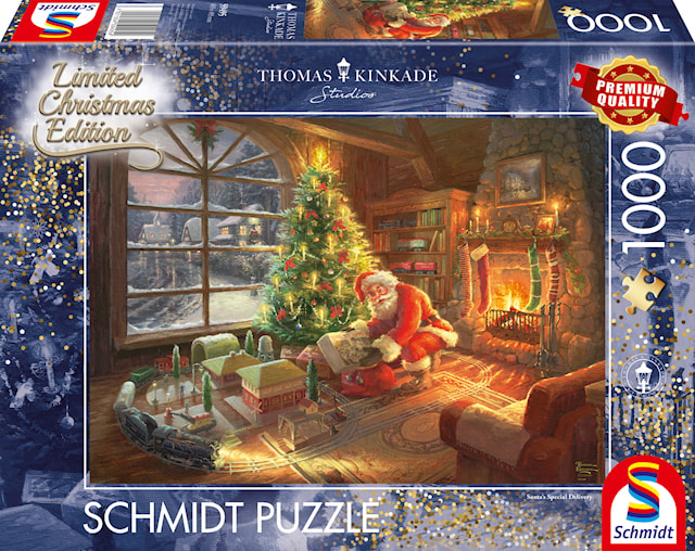 Produktbilde 1 for lSanta Claus Is Here! Limited Edition Puslespill 1000 Brikker Schmidt