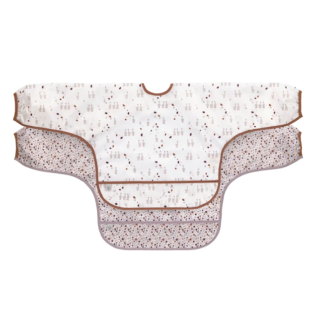 Långärmad Hakklapp Tiny Farmer Goose 2-Pack Lässig