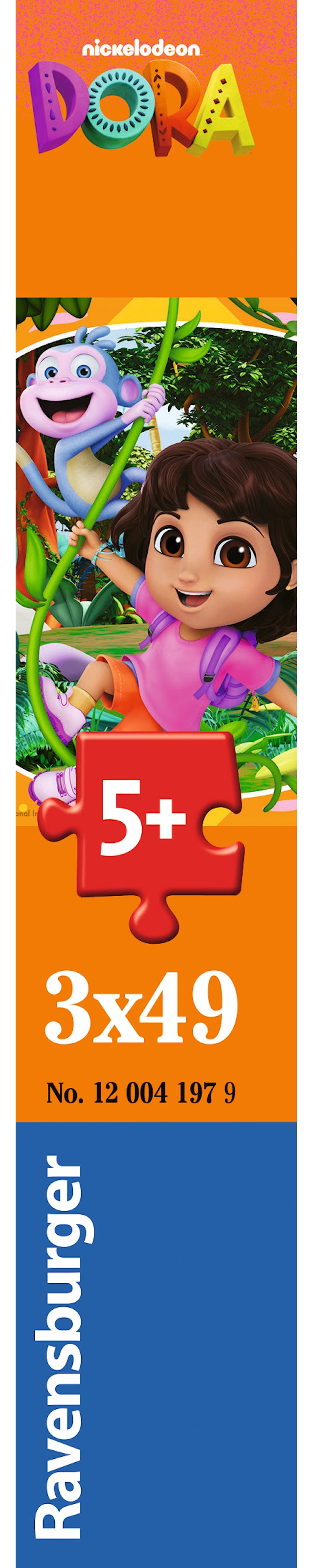 Tuotekuva 3 - Dora the Explorer 3x49p Ravensburger