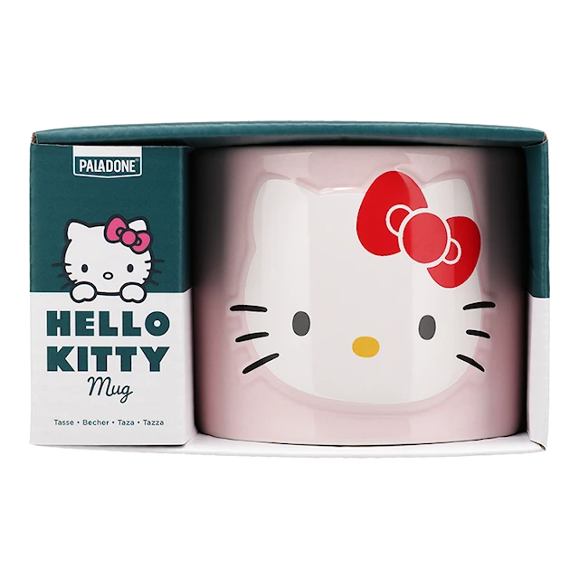 Hello Kitty Präglad Mugg, Paladone