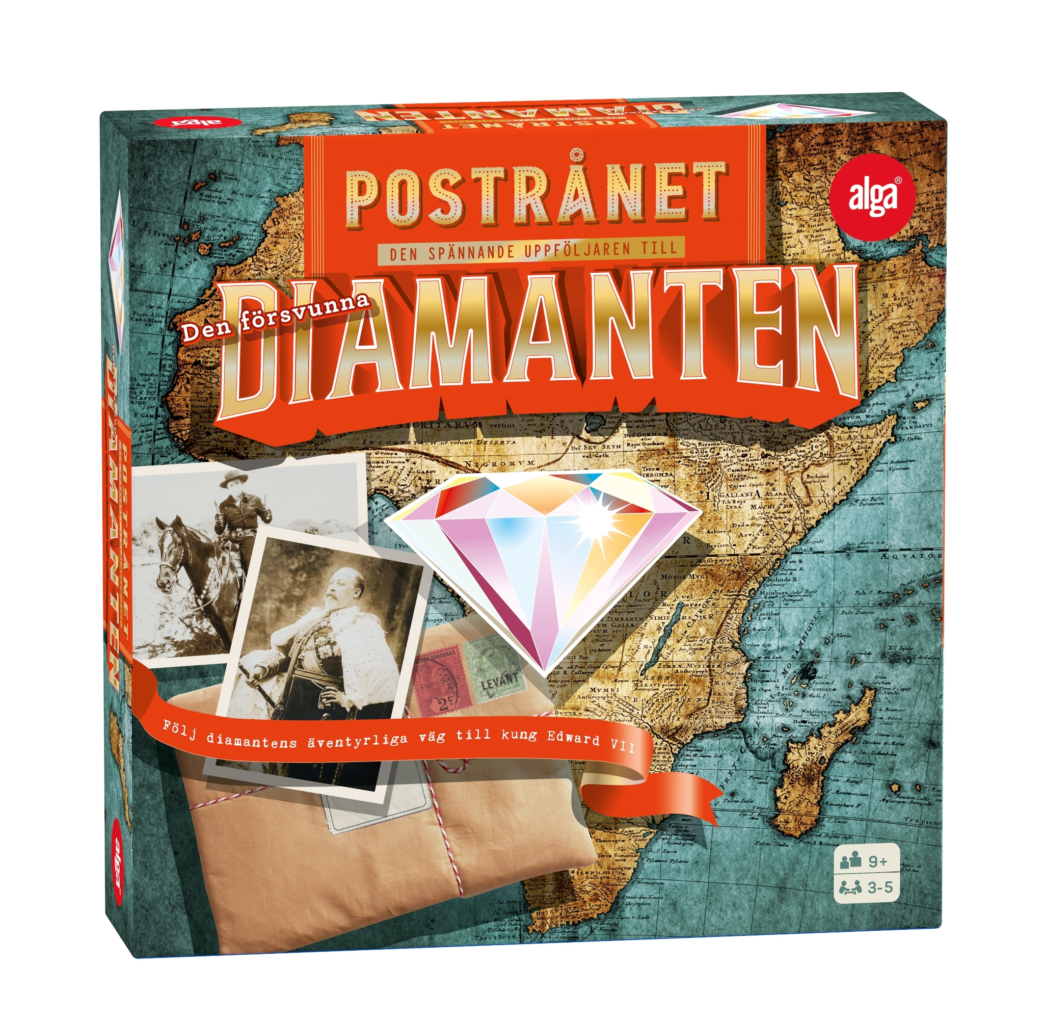 Den försvunna diamanten Postrånet, Alga (SE)