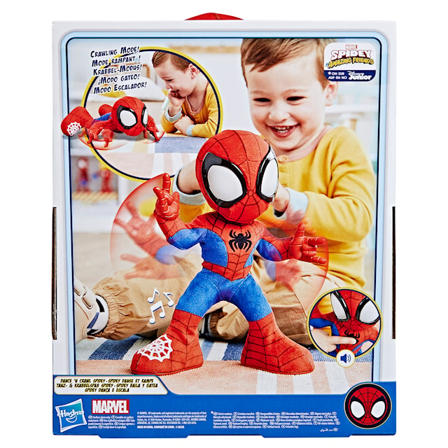 Produktbild 7 för Spidey Dance 'n Crawl med Ljud och Ljus Spidey and his Amazing Friends