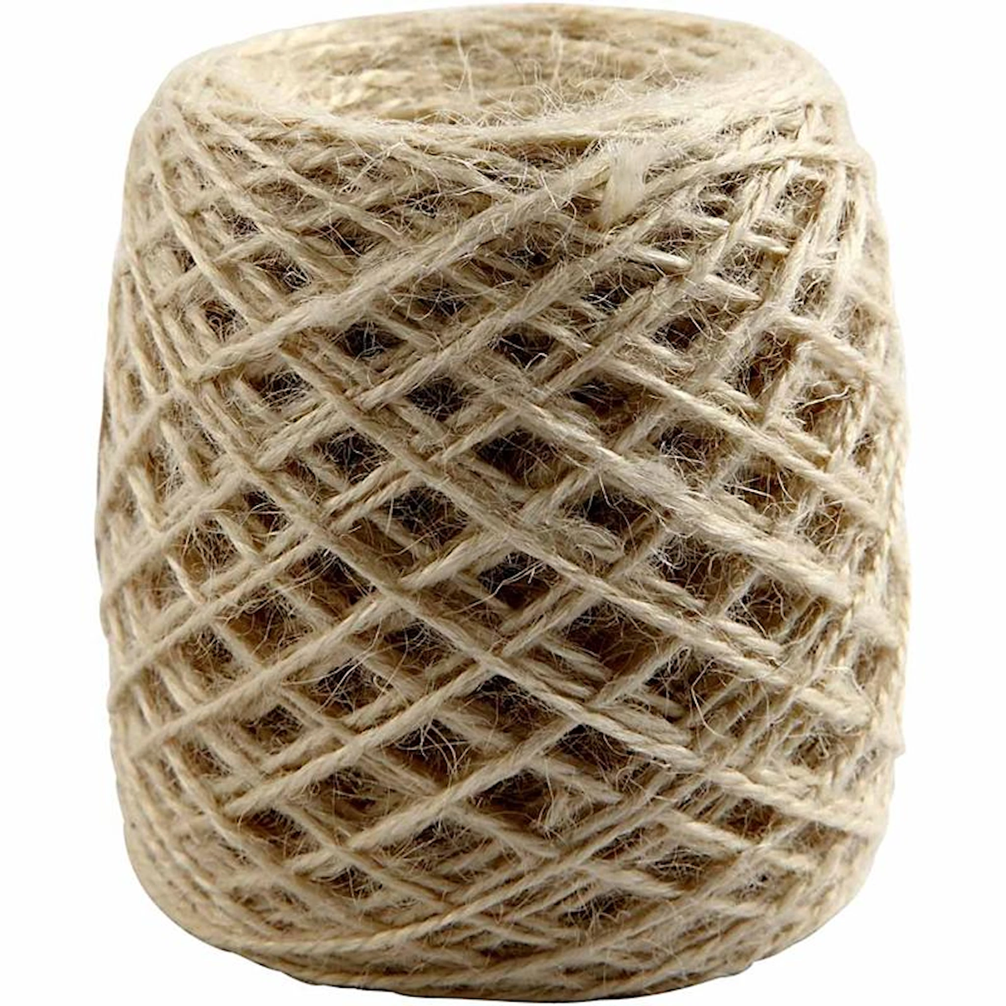 Produktbilde for Naturhamp, tykkelse 1-2 mm, 150 m, natur