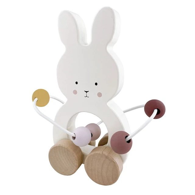 Rulldjur Bunny med kulram Jabadabado