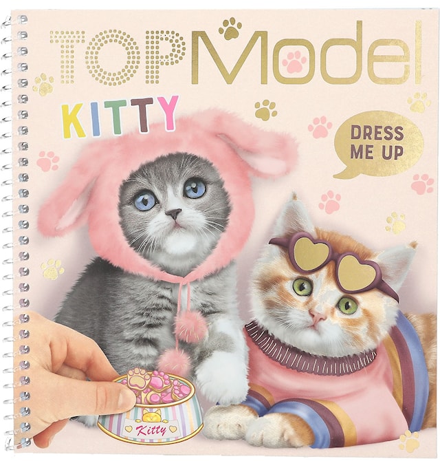 Tuotekuva 1 - TOPModel Dress Me Up Tarrakirja KITTY (kirjavero)