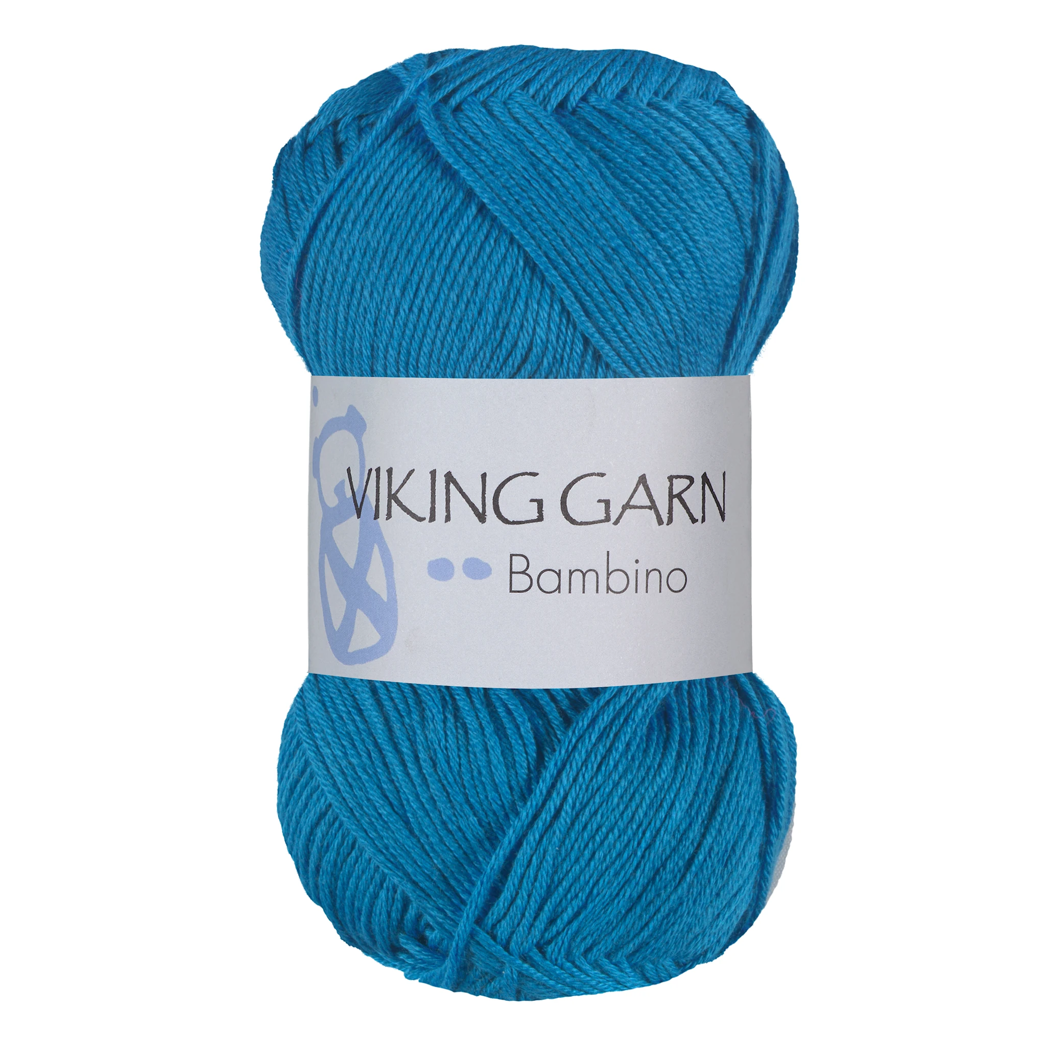 Produktbild för Bambino Garn Bomullsmix  50 g Viking Garn