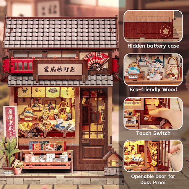 Tuotekuva 3 - Midi Book Nook Tsukino Eogi-dou CuteBee