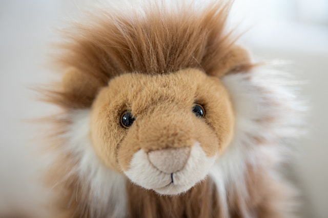 Produktbild 2 för Naturtroget Lejon Sittande 43 cm Teddykompaniet