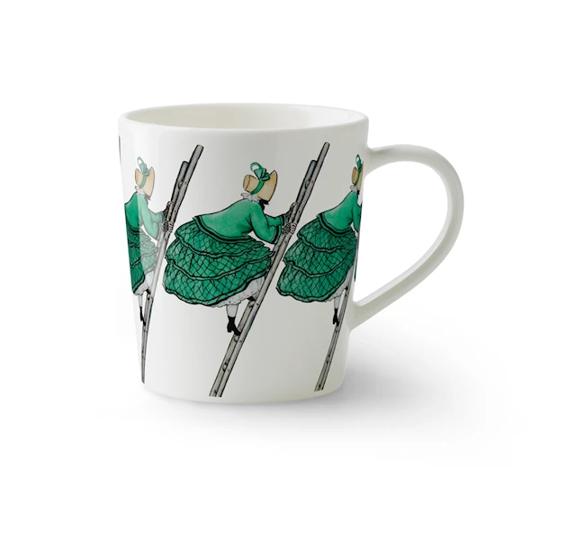 Elsa Beskow Aunt Green Muki 40 cl, Design House Stockholm