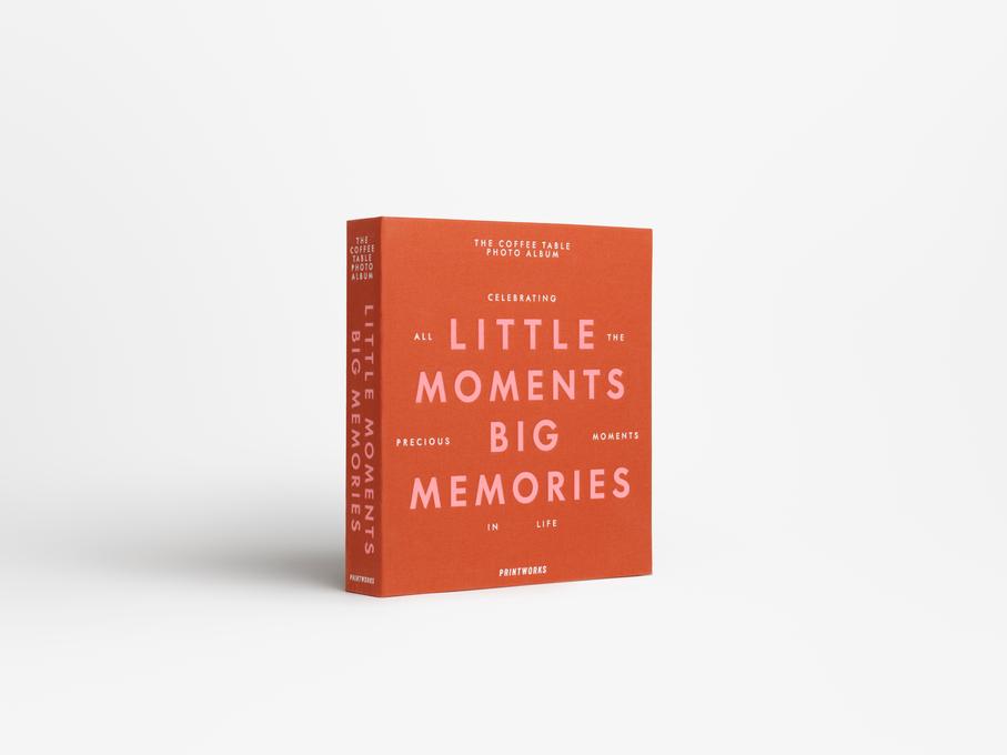 Photo Album Little Moments Big Memories Orange Printworks