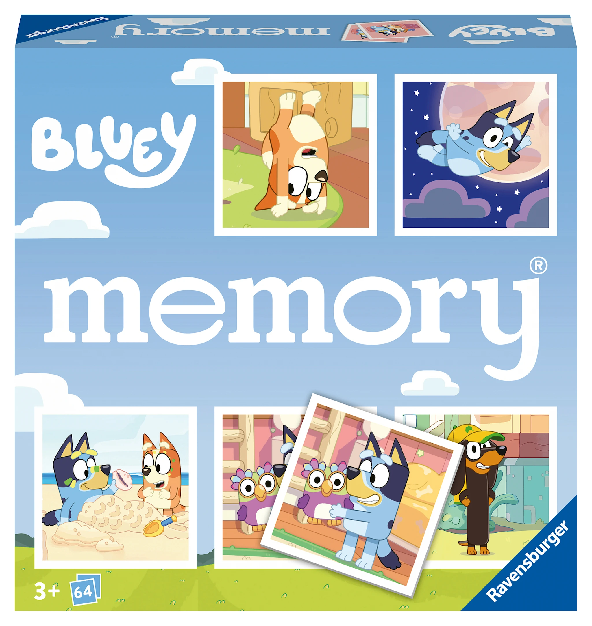 Produktbild för Bluey memory®, Ravensburger