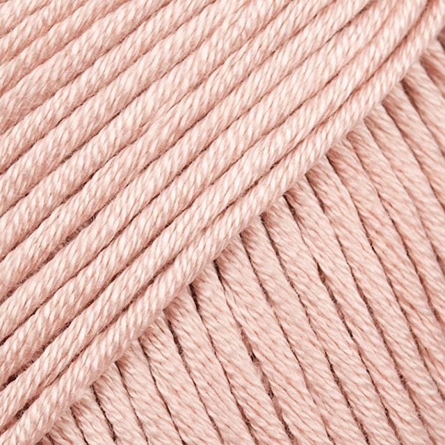 Muskat Puuvillalanka 50 g pink sand (86) Drops