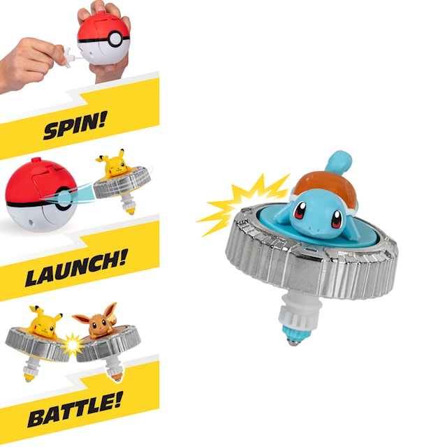 Produktbild 4 för Battle Spinner Squirtle Pokémon