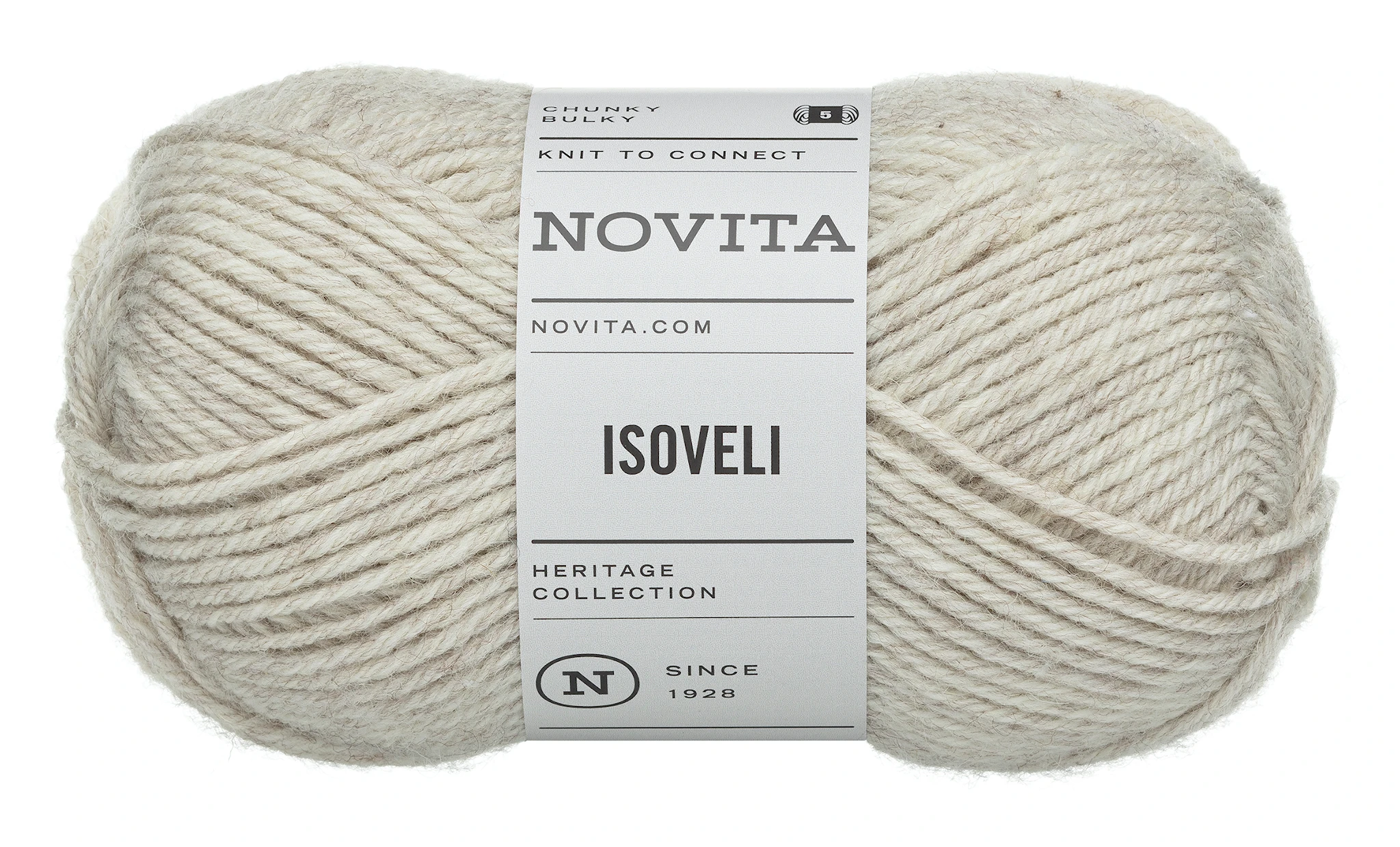 Produktbilde for Isoveli 100g 010 naturhvit