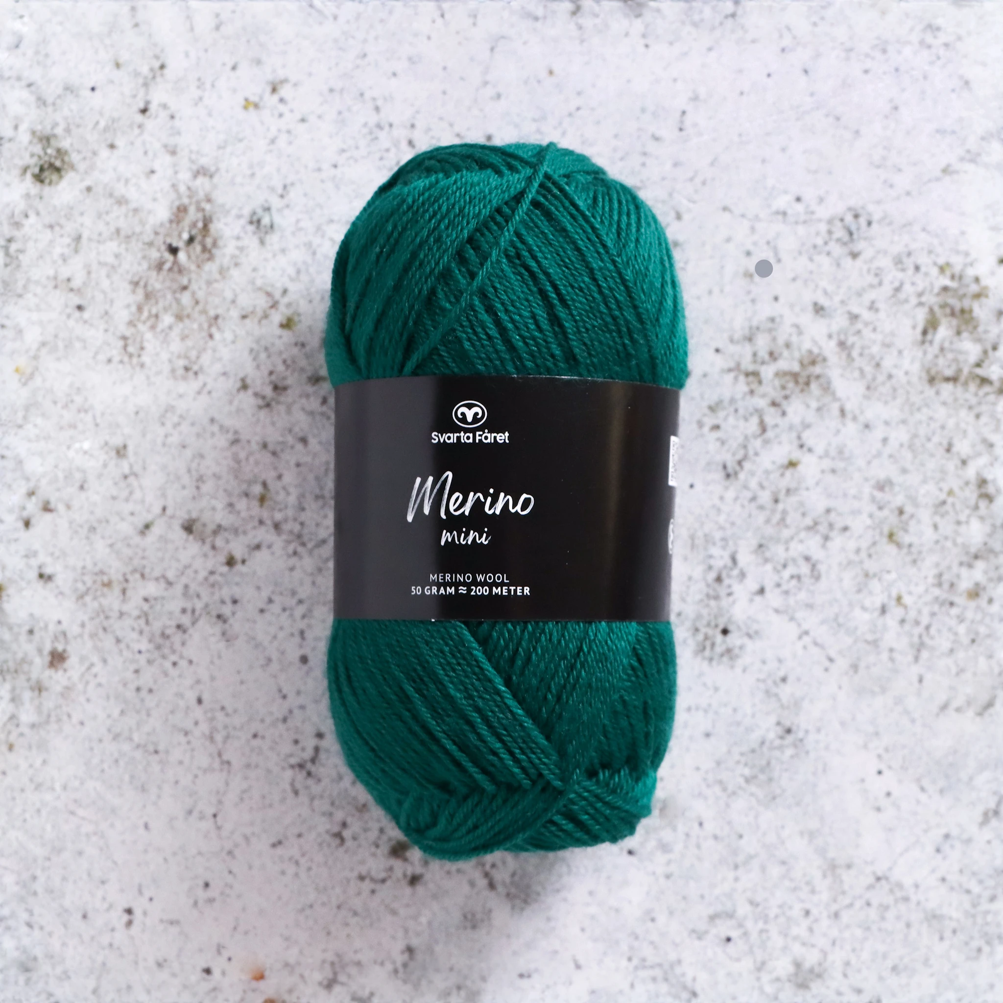 Tuotekuva ille Merino Mini 50g Shepherd's Grey (24), Svarta Fåret