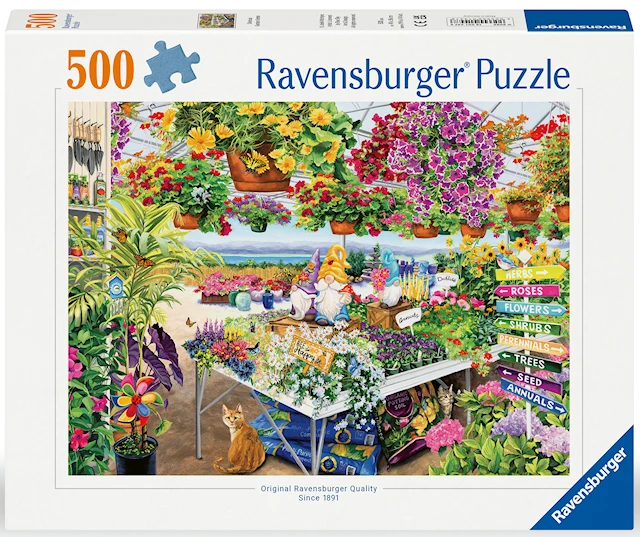 Glorious Garden Center Pussel 500 bitar, Ravensburger