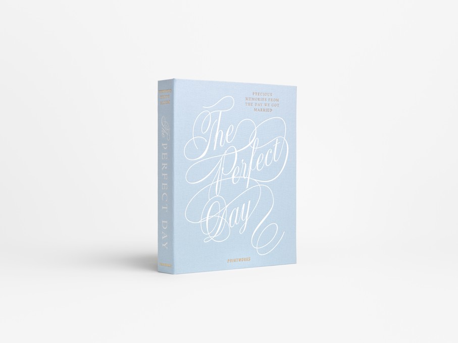 Photo Album The Perfect Day Light Blue Printworks