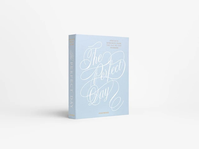 Photo Album The Perfect Day Light Blue Printworks