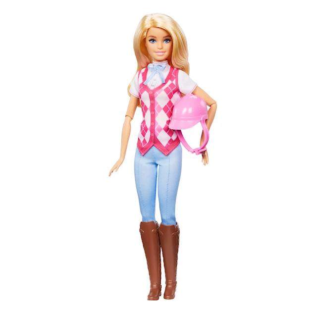 Ratsastaja-Barbie Malibu