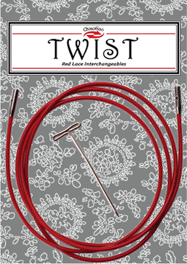 TWIST Red kabel 125 cm/Small [S] ChiaoGoo