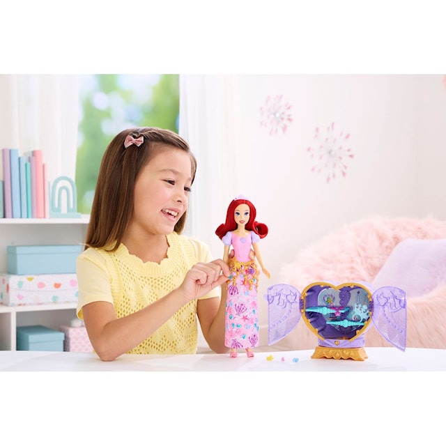 Produktbild 4 för Ariel Jewel Reveal Modedocka Disney Princess