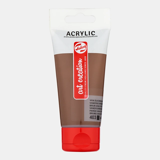 Akrylfärg 75 ml Vandyke Brown Talens Art Creation