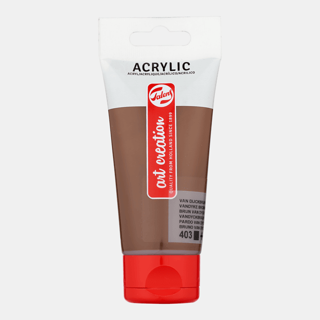 Akrylmaling 75 ml Vandykebrun Talens Art Creation