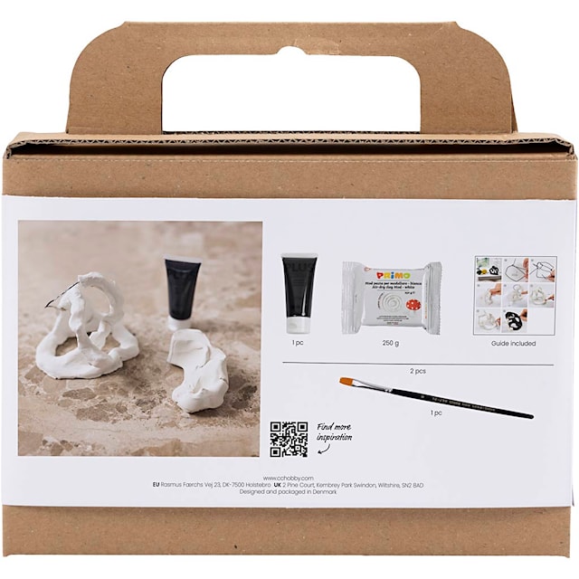 Produktbilde 2 for Mini DIY Kit Modellering, Skulptur, svart, 1 pk.
