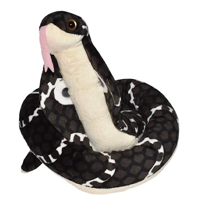 Cobra, käärme, suuret lelut 137 cm, villi tasavalta